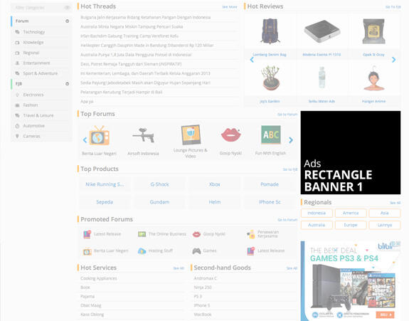 Rectangle Banner Welcome Page